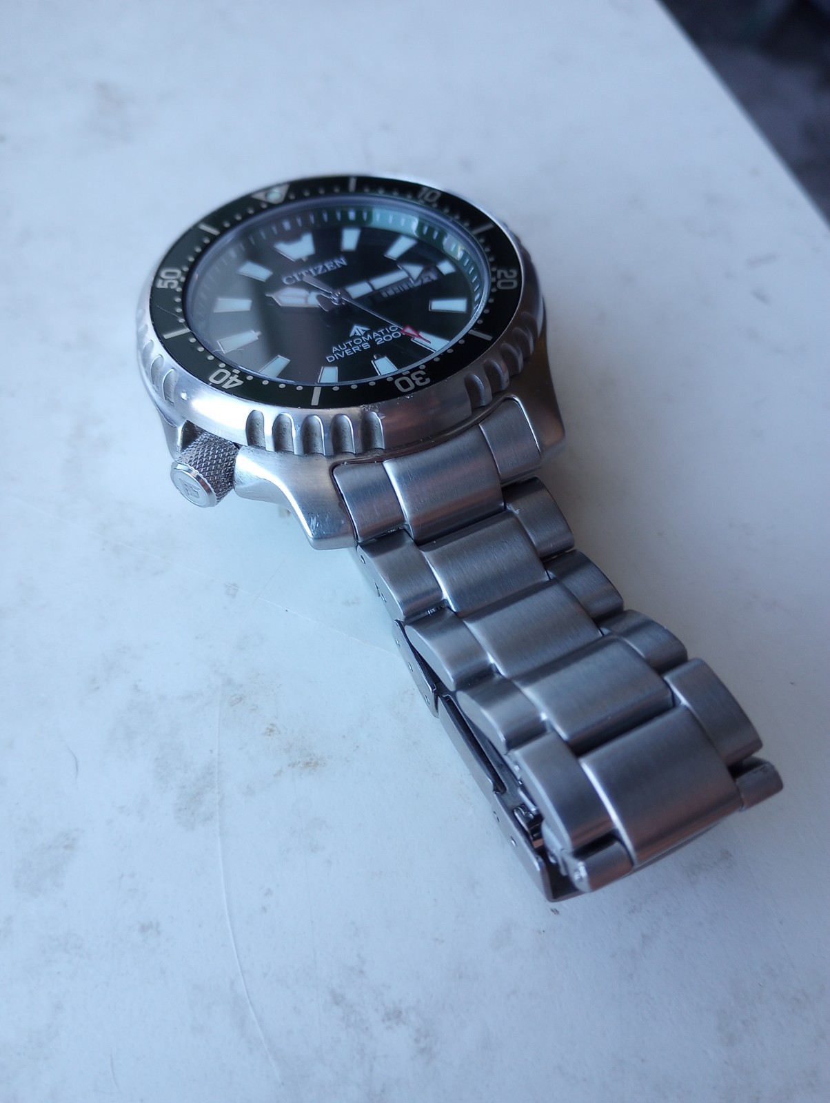 Citizen 0151-59x Professional 200m Dive Watch Automatic Green Dial