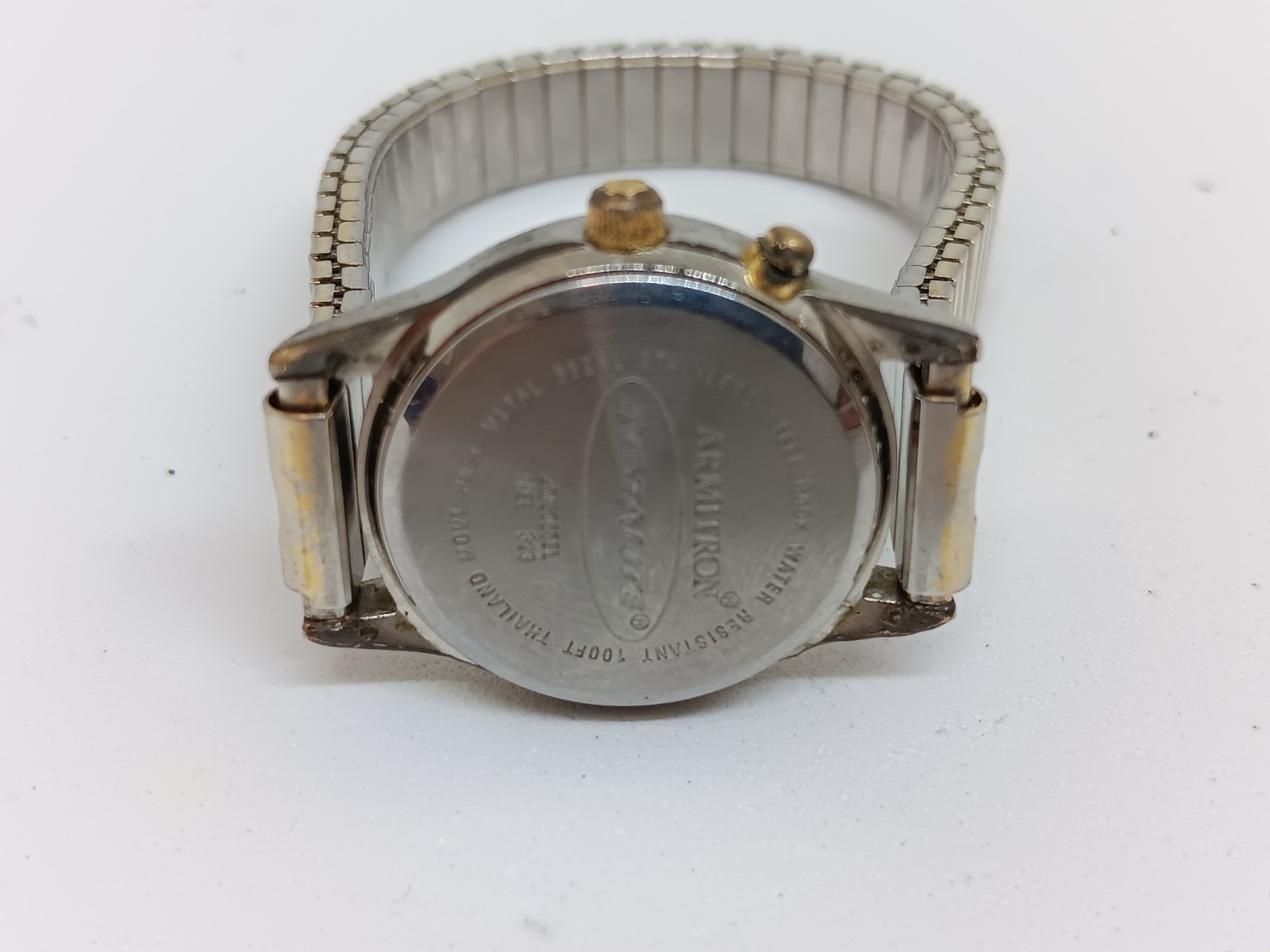 VINTAGE Armitron Instalite Women’s 26mm Two Tone Japanese Quartz Watch NEW BATT