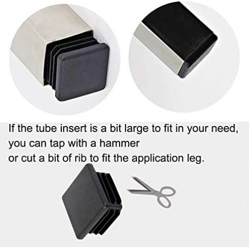 Weather-Resistant 2 Inch Plastic End Caps – Perfect for Indoor & Outdoor Use