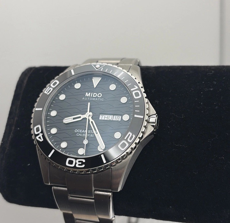 Mido Ocean Star 200C Titanium Black Dial Men’s Watch M042.430.44.051.00