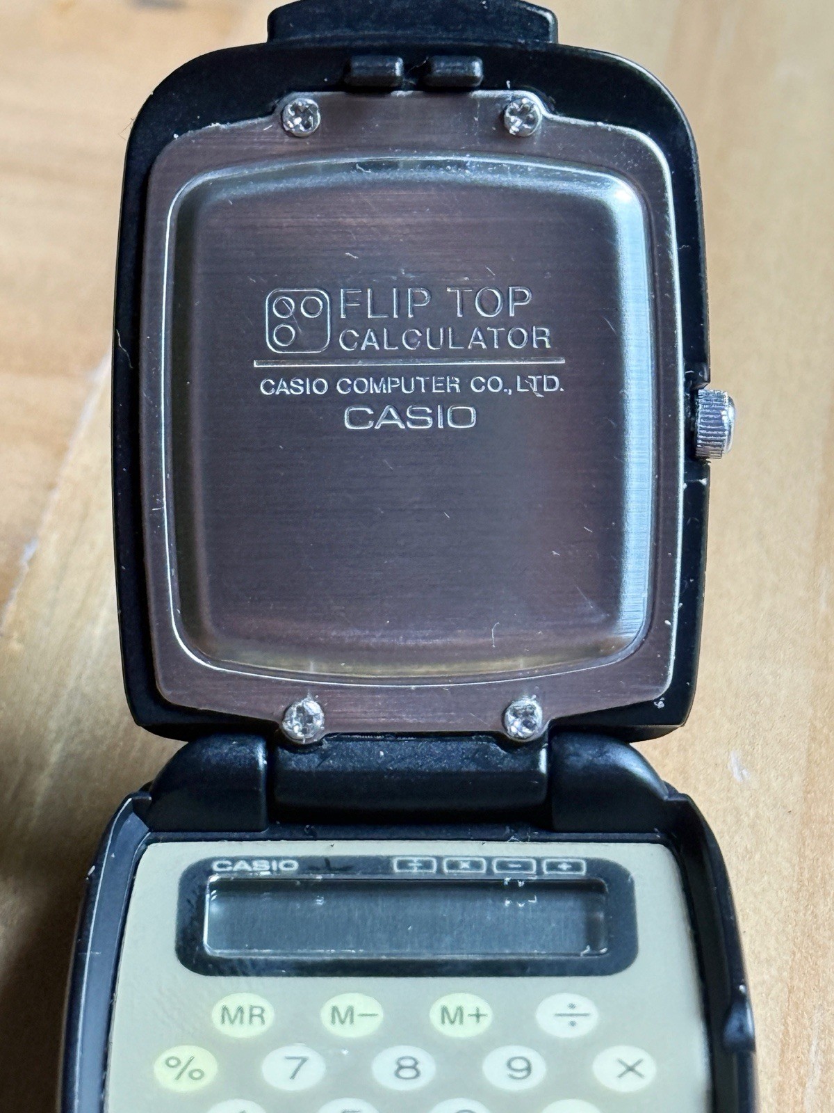 Casio FTP-10 Flip Top Watch *READ DESCRIPTION*
