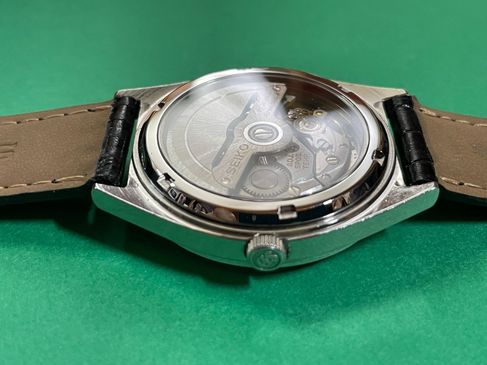Seiko Grand Seiko 56GS 56KS See-Through Case Back SUS316L From Japan