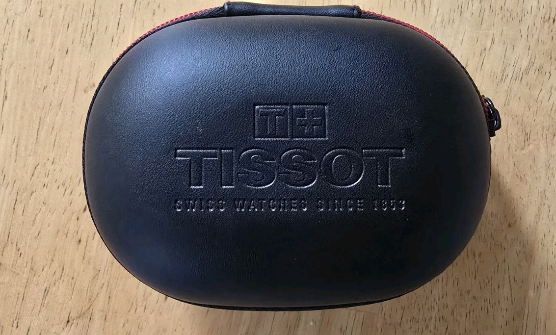 Tissot T-Touch Men’s Analog/Digital Quartz Compass Altimeter Orange Strap