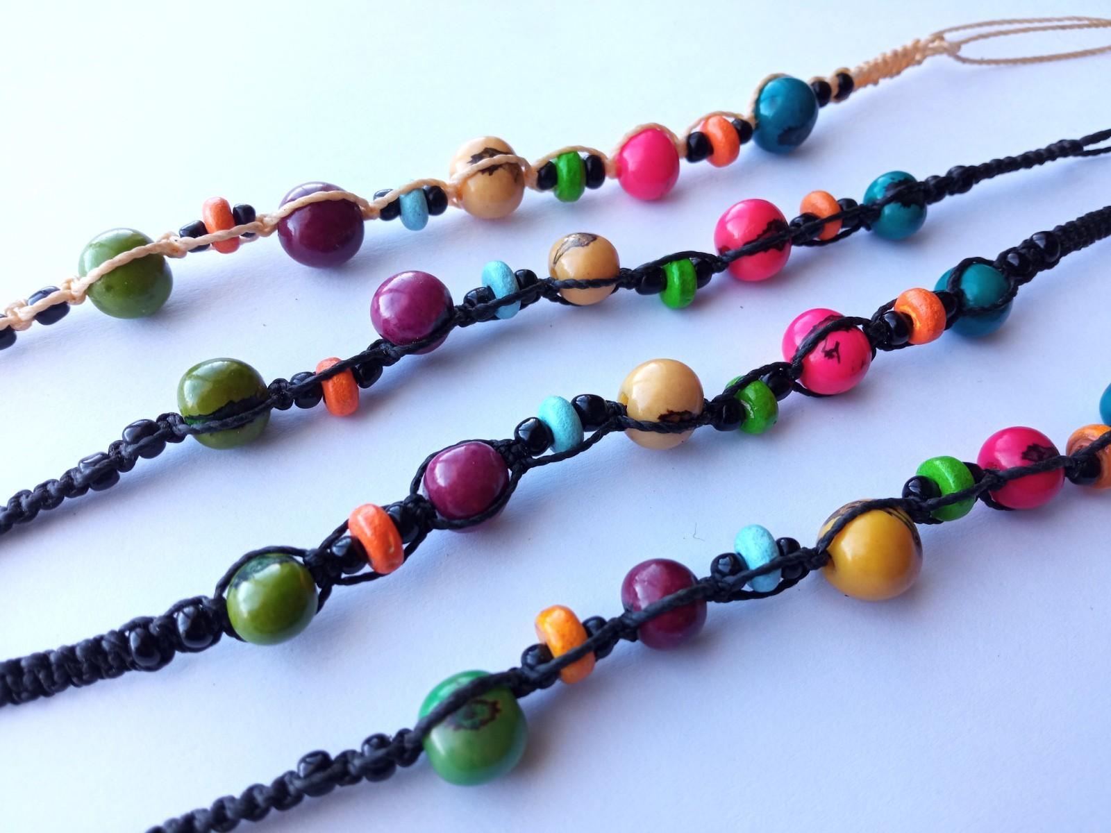 🔥Wholesale 15 Handmade Unique Peruvian Amazon Seed Bracelets Mixed Designs🔥