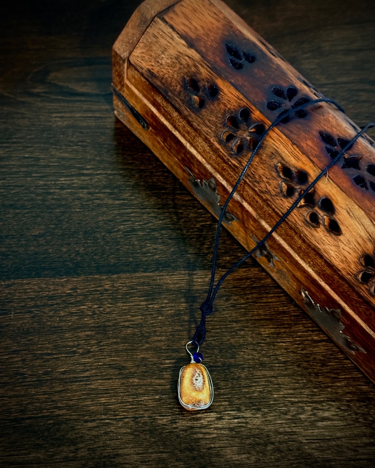 one-of-a-kind handmade minimalist design necklace