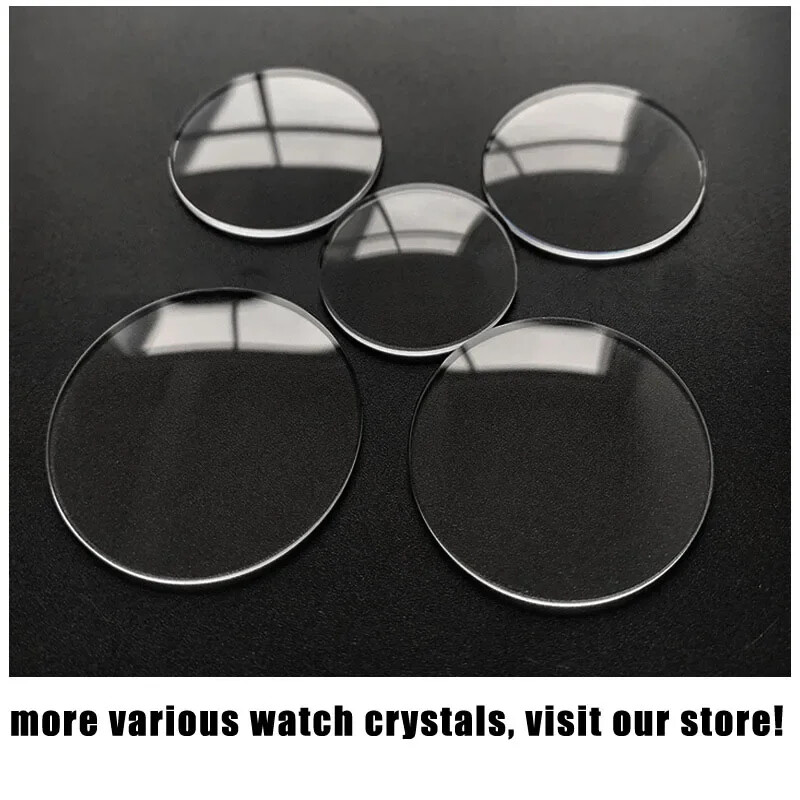 1.5mm Double Dome Blue AR Coating Sapphire Watch Crystal 30mm-38.5mm Watch Glass