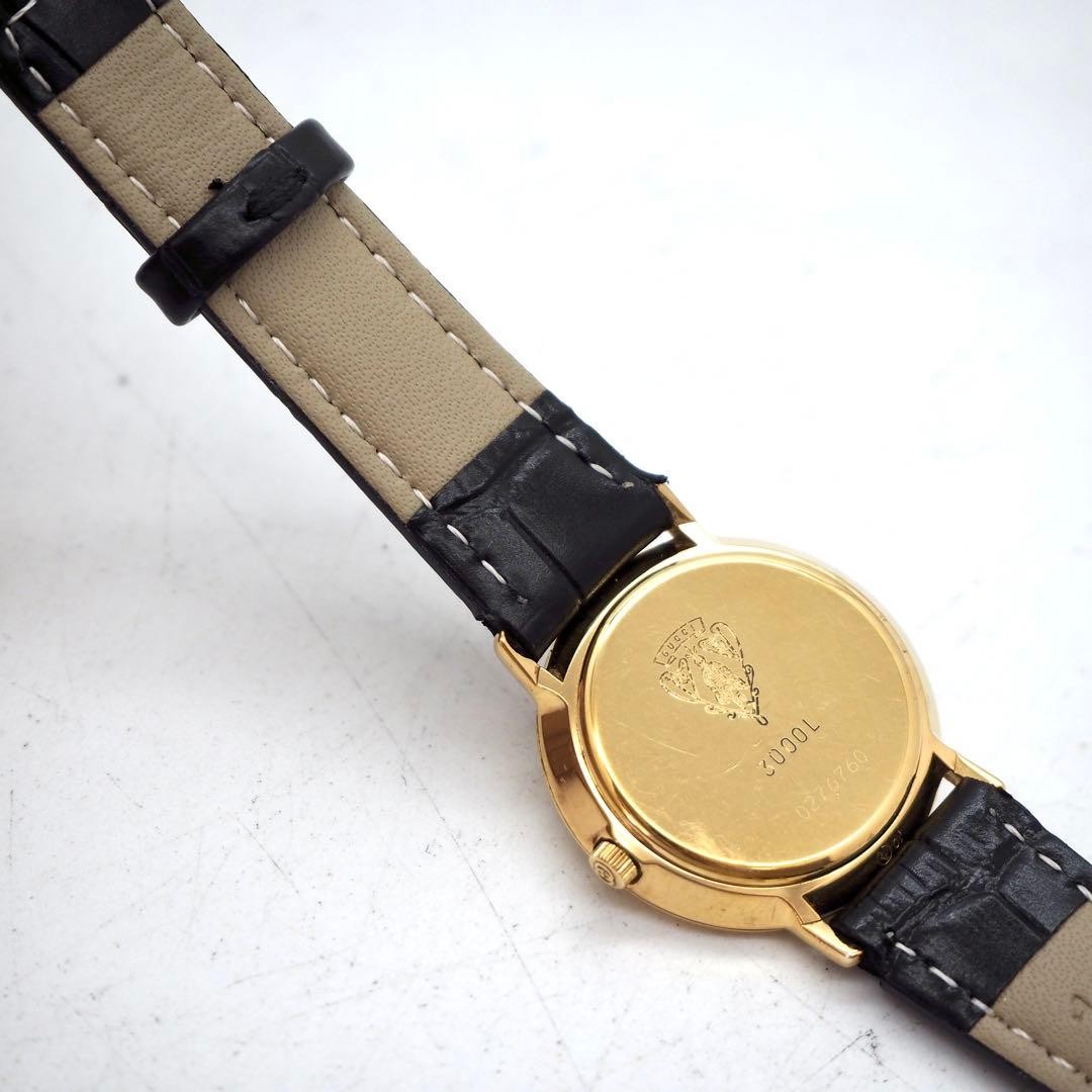 Gucci 3000L Ladies Watch Green Interlocking Quartz Japan 0713391