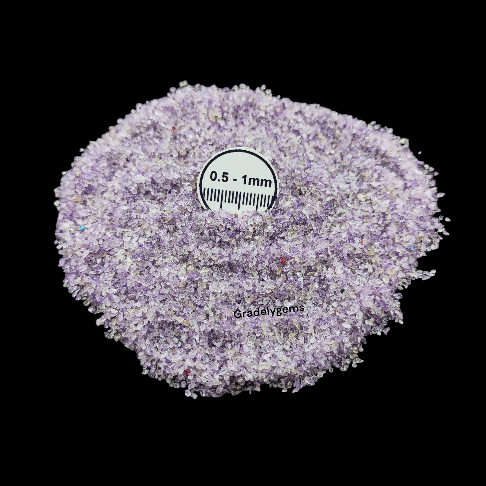 Authentic Amethyst Gemstone Crushed Powder – Premium Quality for Resin Art