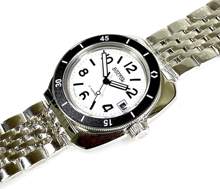 Vostok Amphibia 71009A Watch Russian Diver Automatic Exclusive USA Seller