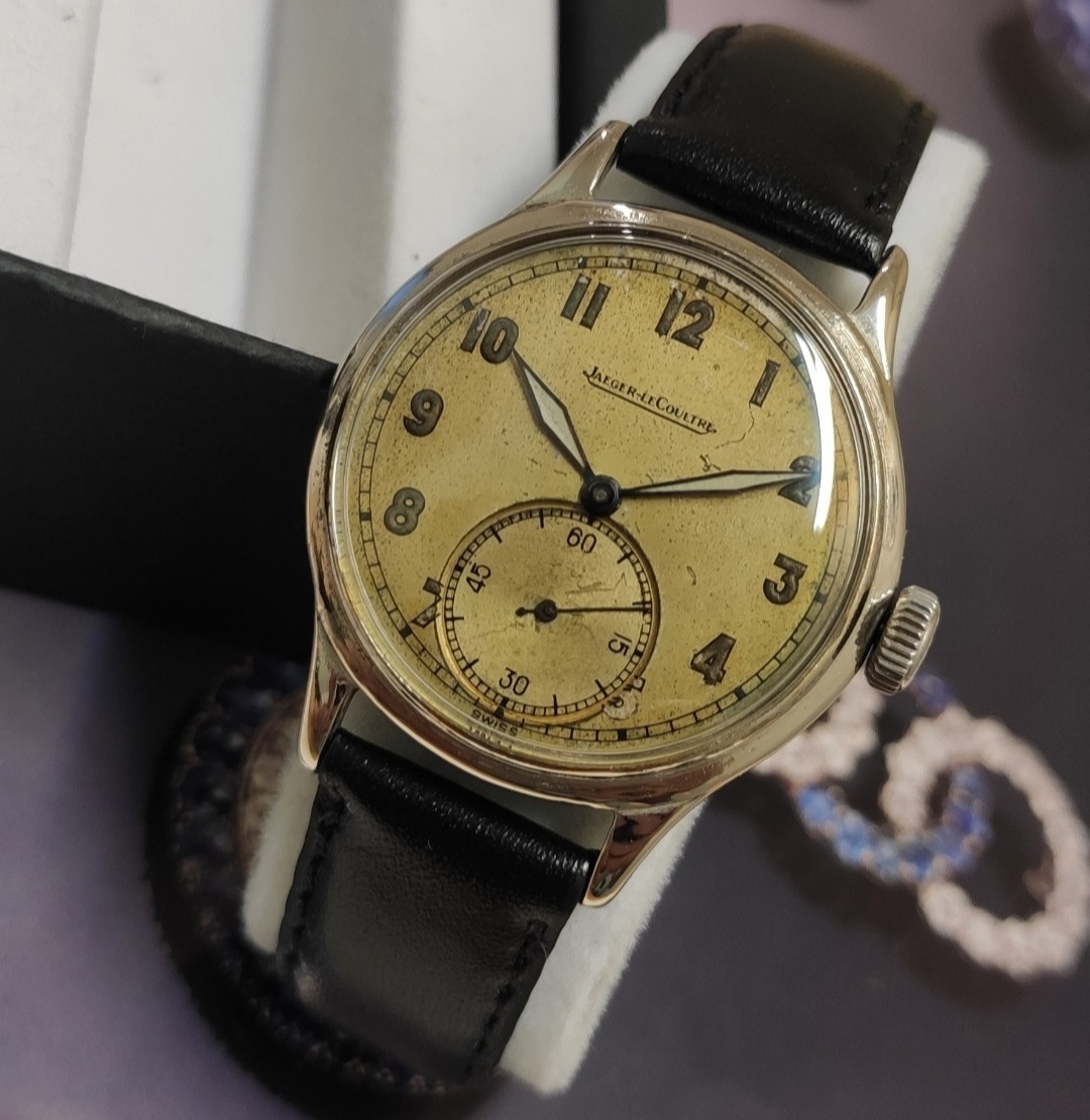 Classic Jaeger Le Coultre Watch Manual Wind 1940´s Original