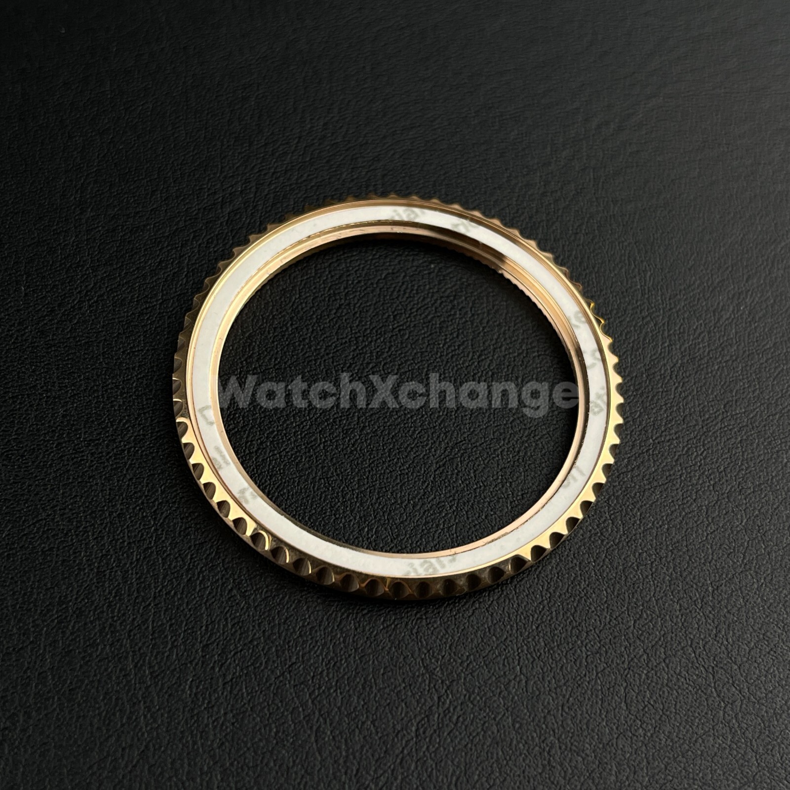 40.8mm x 32.6mm Rose Gold Diver Watch Bezel Base – Submariner Polished for 40mm