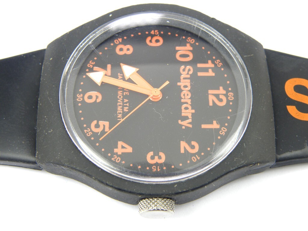Men’s SuperDry SYG164B Quartz Sports Watch – 50m