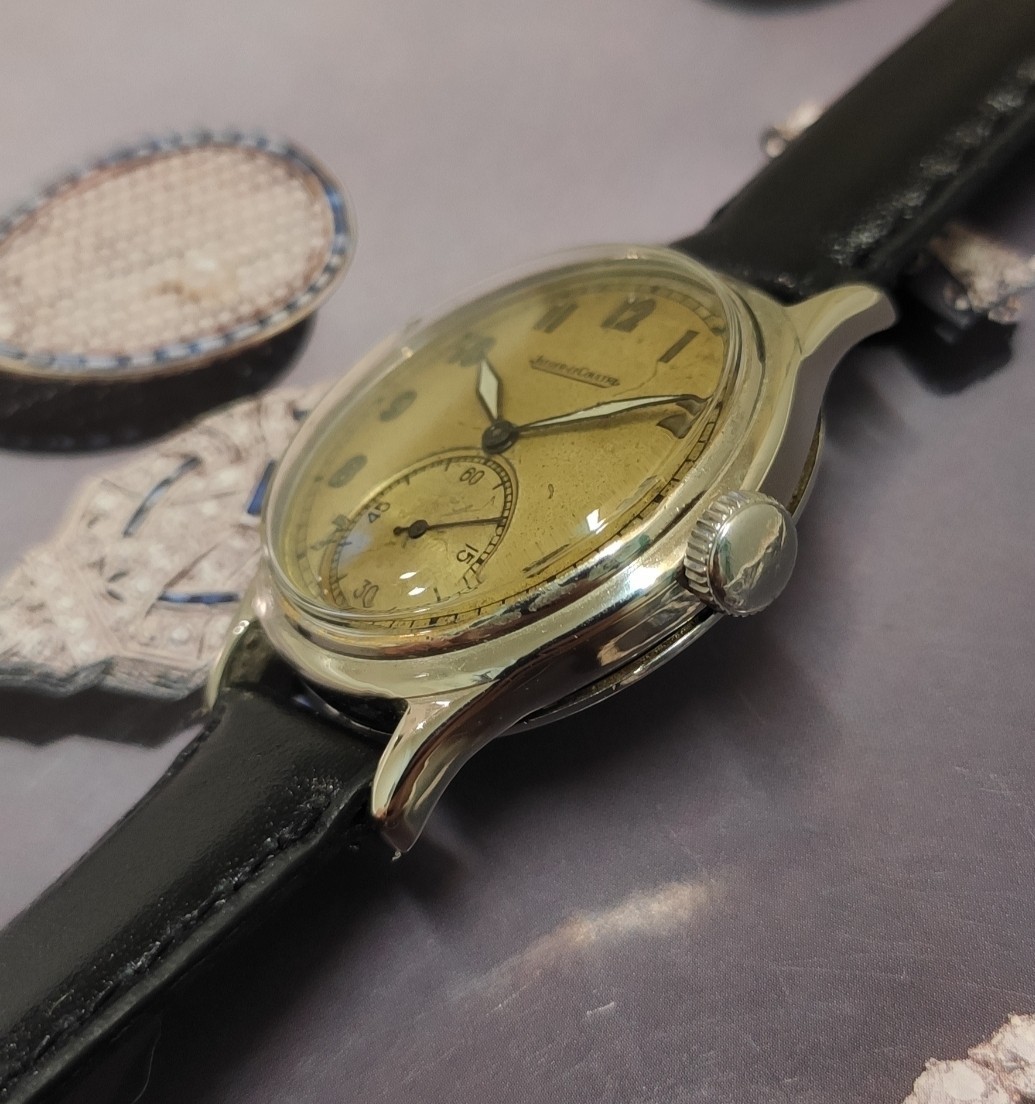 Classic Jaeger Le Coultre Watch Manual Wind 1940´s Original
