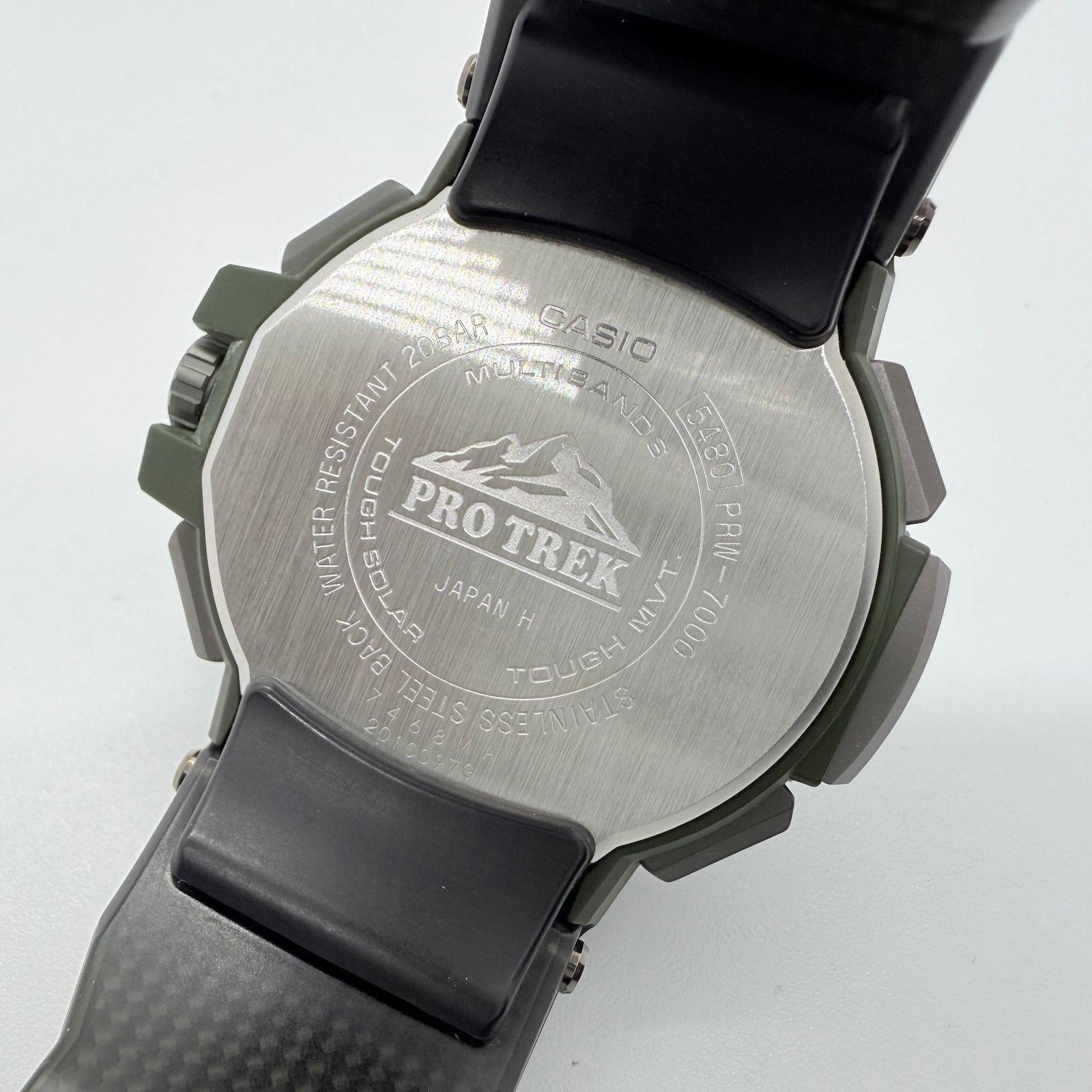 CASIO PROTREK PRW 7000 3JF Black Solar Men’s Wristwatch Working