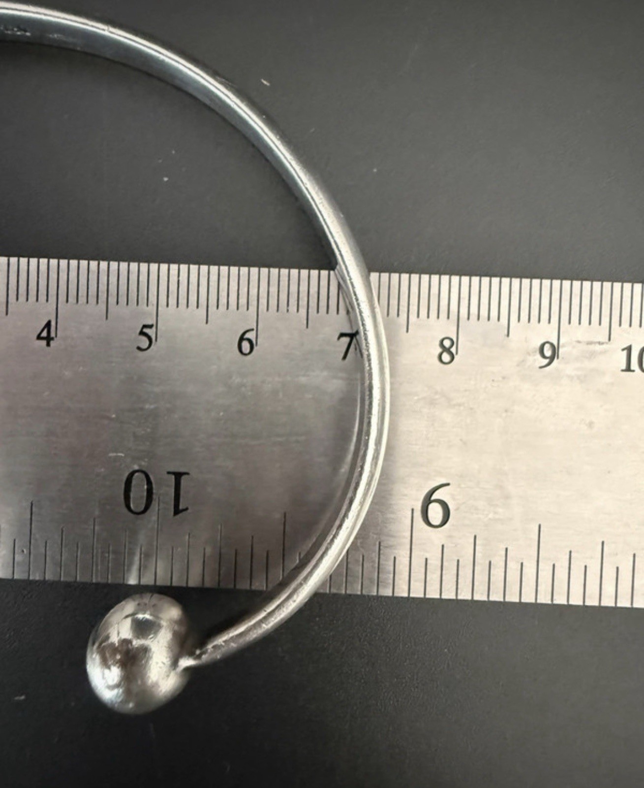Sterling Silver 925 Torque Bangle Open Cuff Bracelet 24.16g