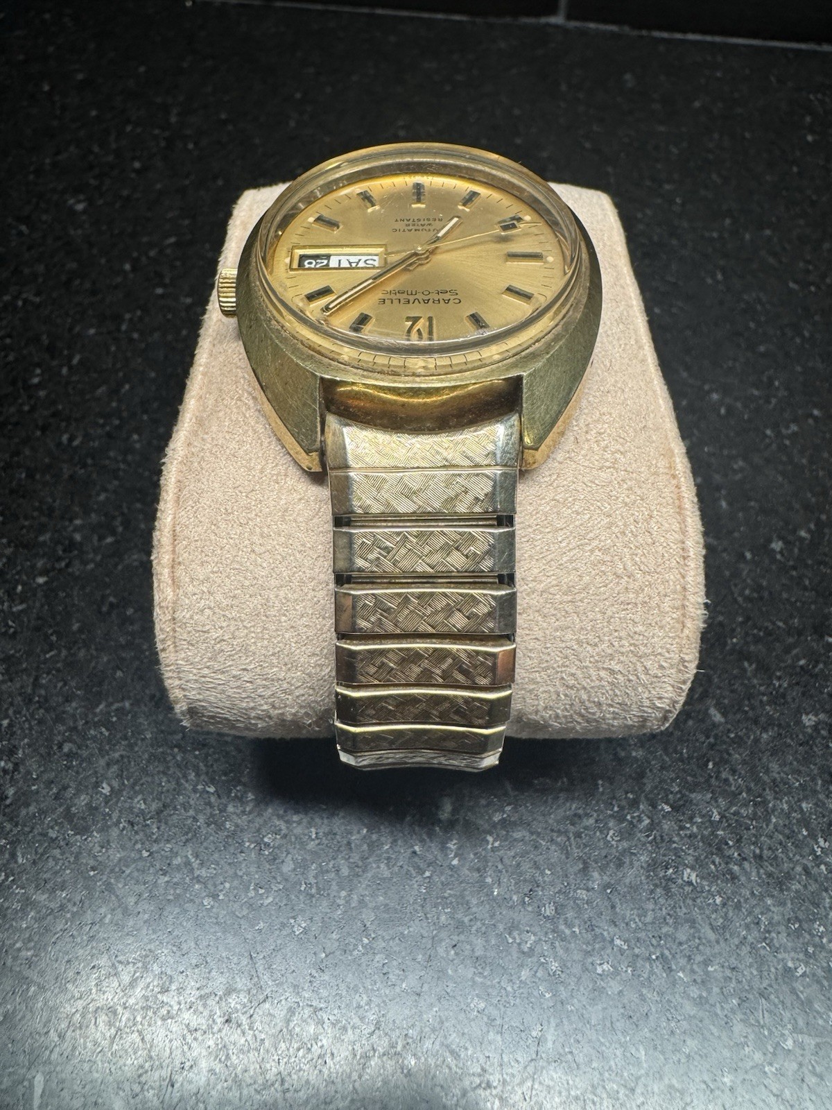 Caravelle Set-O-Matic Automatic Water Resistant Swiss Made