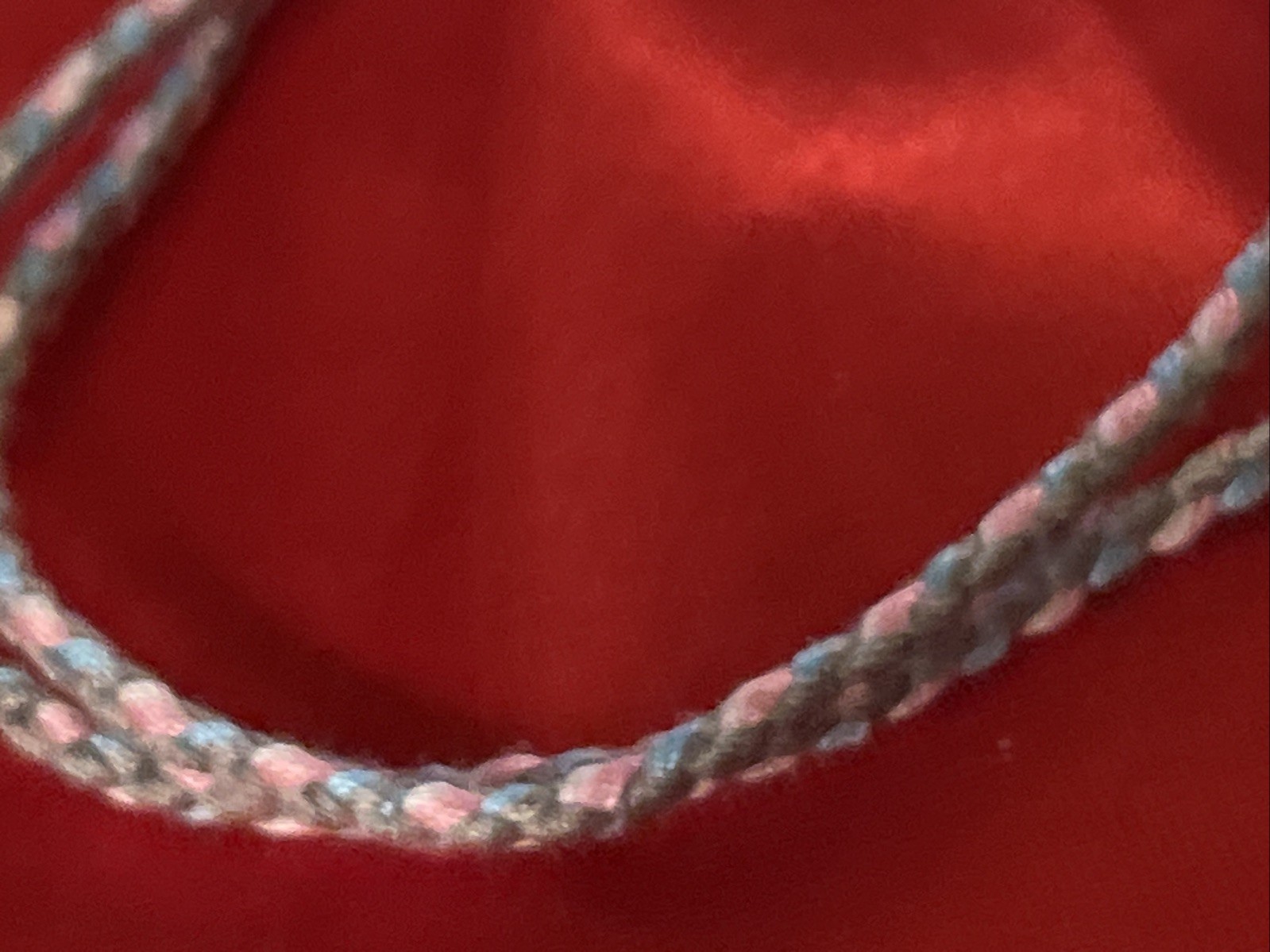 NEW BOHO BRAIDED THREAD FRIENDSHIP BRACELET ADJUSTABLE SKY BLUE GRAY PINK WHITE