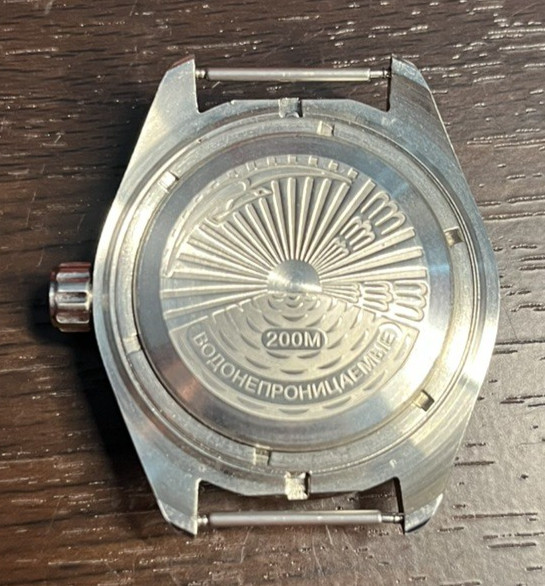 Vostok Komandirskie K-02 Russian Automatic Wristwatch (Extra bands, box, papers)