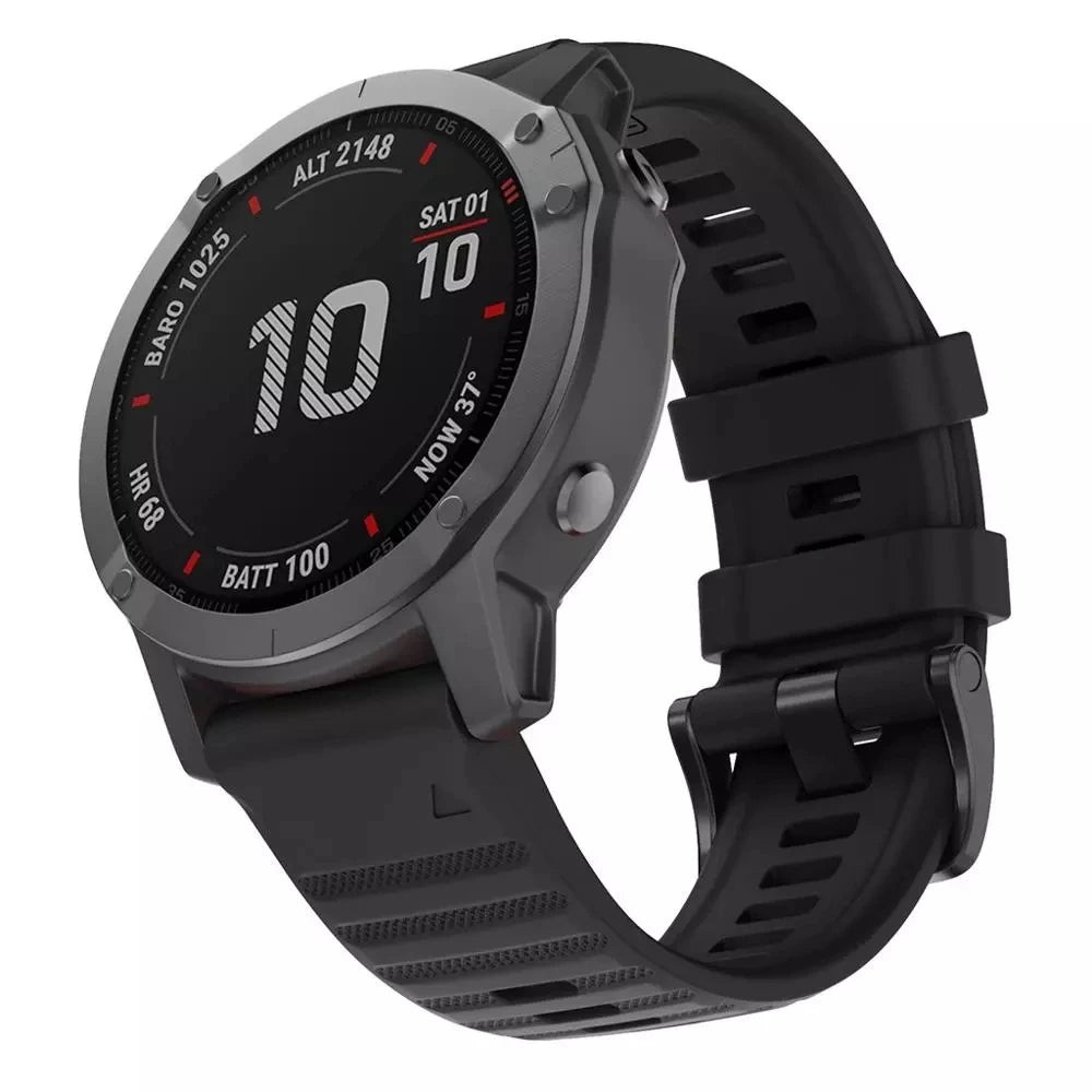 For Garmin Epix Pro Gen 2 & More QuickFit 20/22/26mm Sport Silicone Watch Band