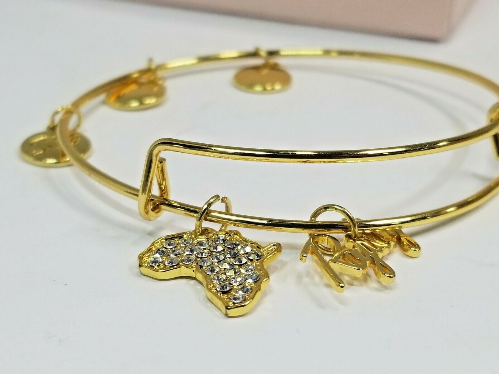 Izzy & Liv Royalty Bling Charm Bangle Bracelet