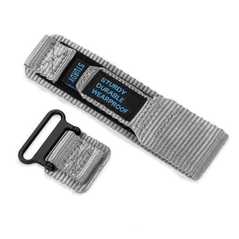 Premiuim Quick Release Canvas Nylon Braided Watch Band Strap 20/22mm Universal