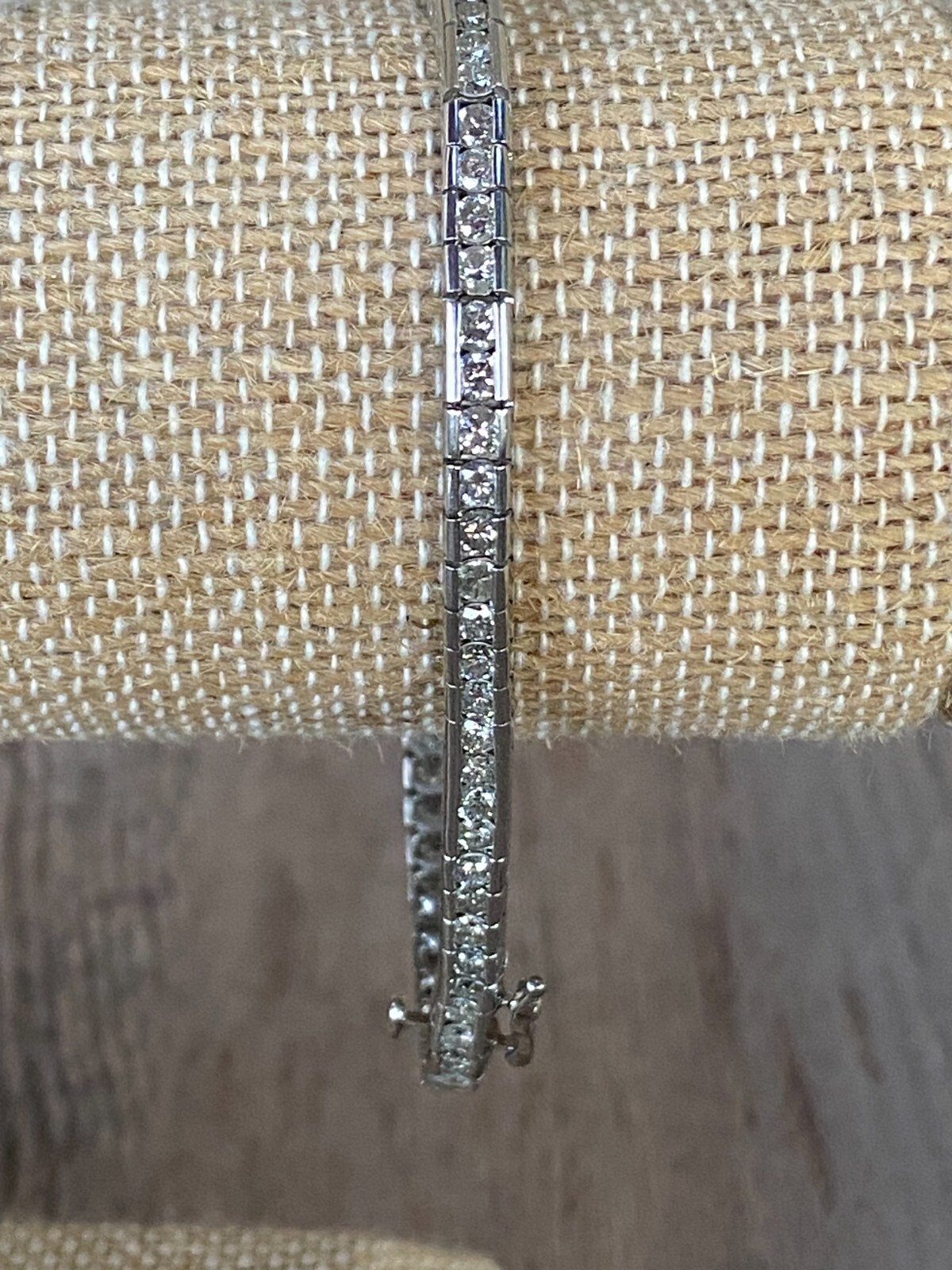 SI 1-H~ 2.0 ctw Round Cut Natural Diamond Tennis Bracelet 14k Solid White Gold