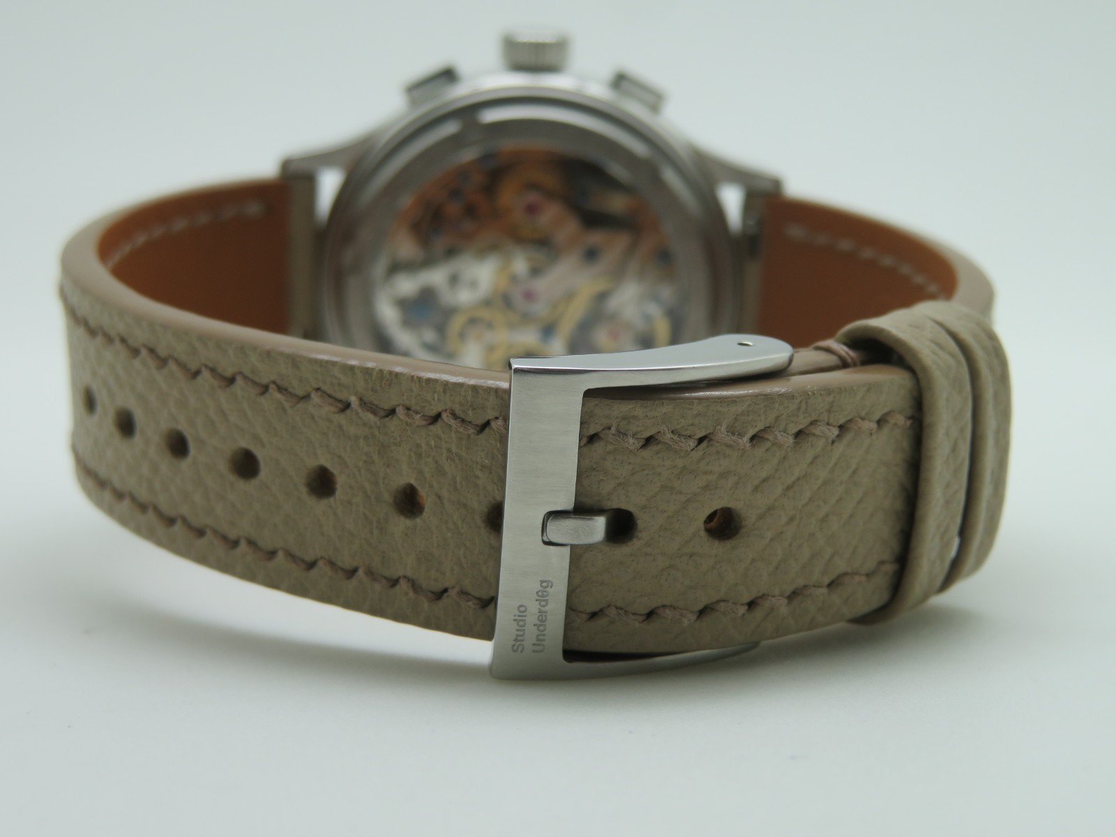 Wristcheck x Studio Underd0g Fried Egg 01FEBE LTD Men’s 39mm Wristwatch