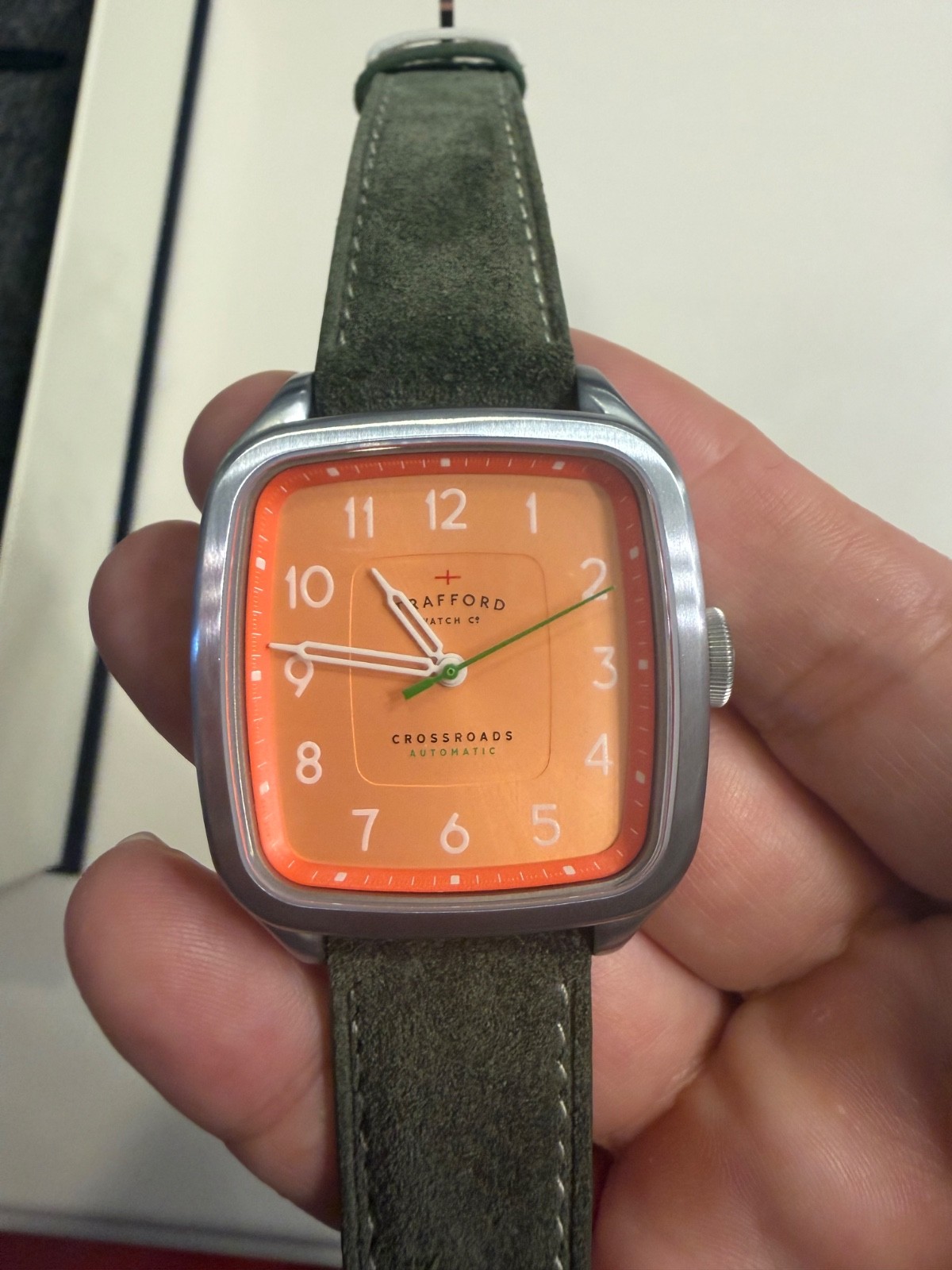 Trafford Watch Crossroads “Texas Peach” Archive Edition Full Kit