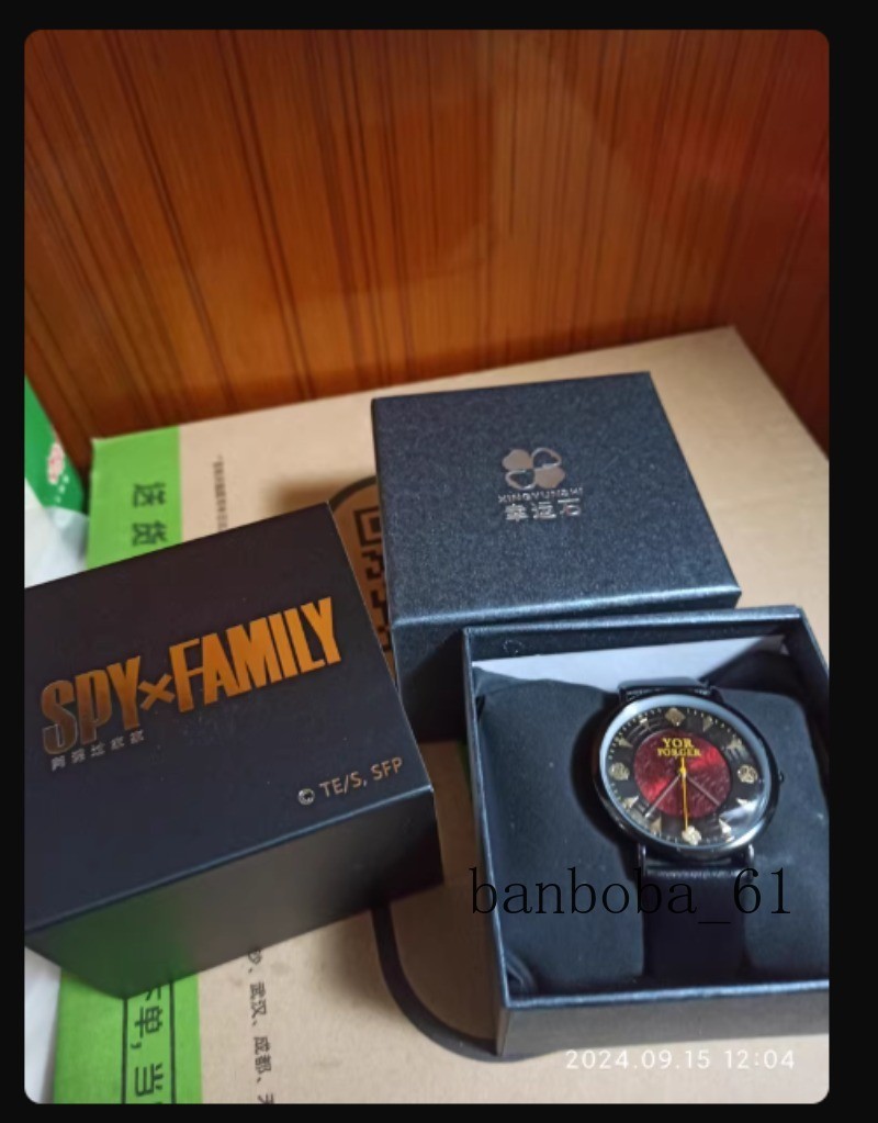 Spy x Family Yor Forger Anime Quartz Watch Cosplay Collectible Fashion Gifts