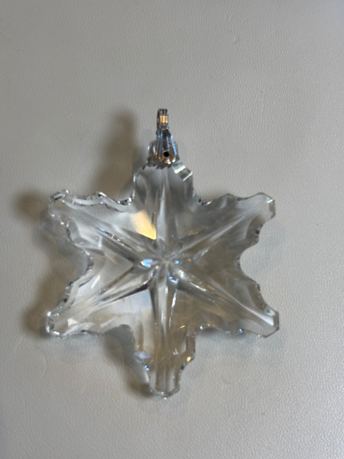 Crystal Snowflake Pendant necklace