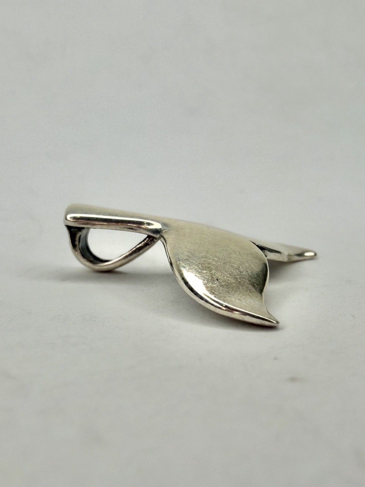 Kabana Sterling Silver Whale Tail Pendant