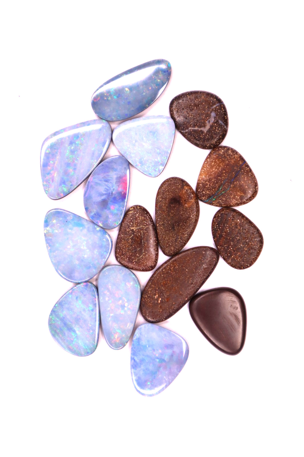 Natural Australian Opal Doublet Boulder Loose Stone 100 ctw Large Size
