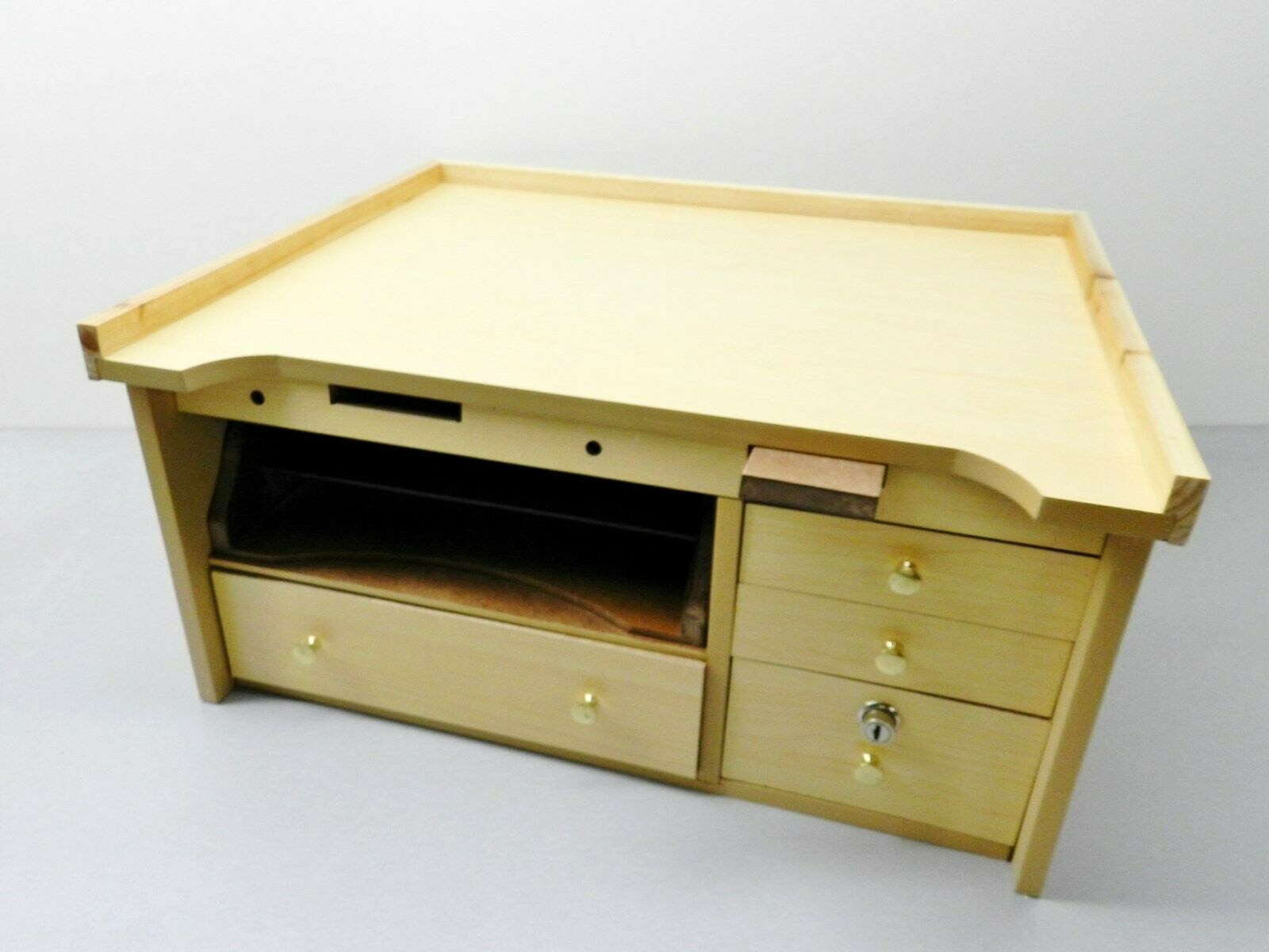 Jewelers Bench Work Table Top Jewelry Repair Watch Hobby & Craft Bead Workbench