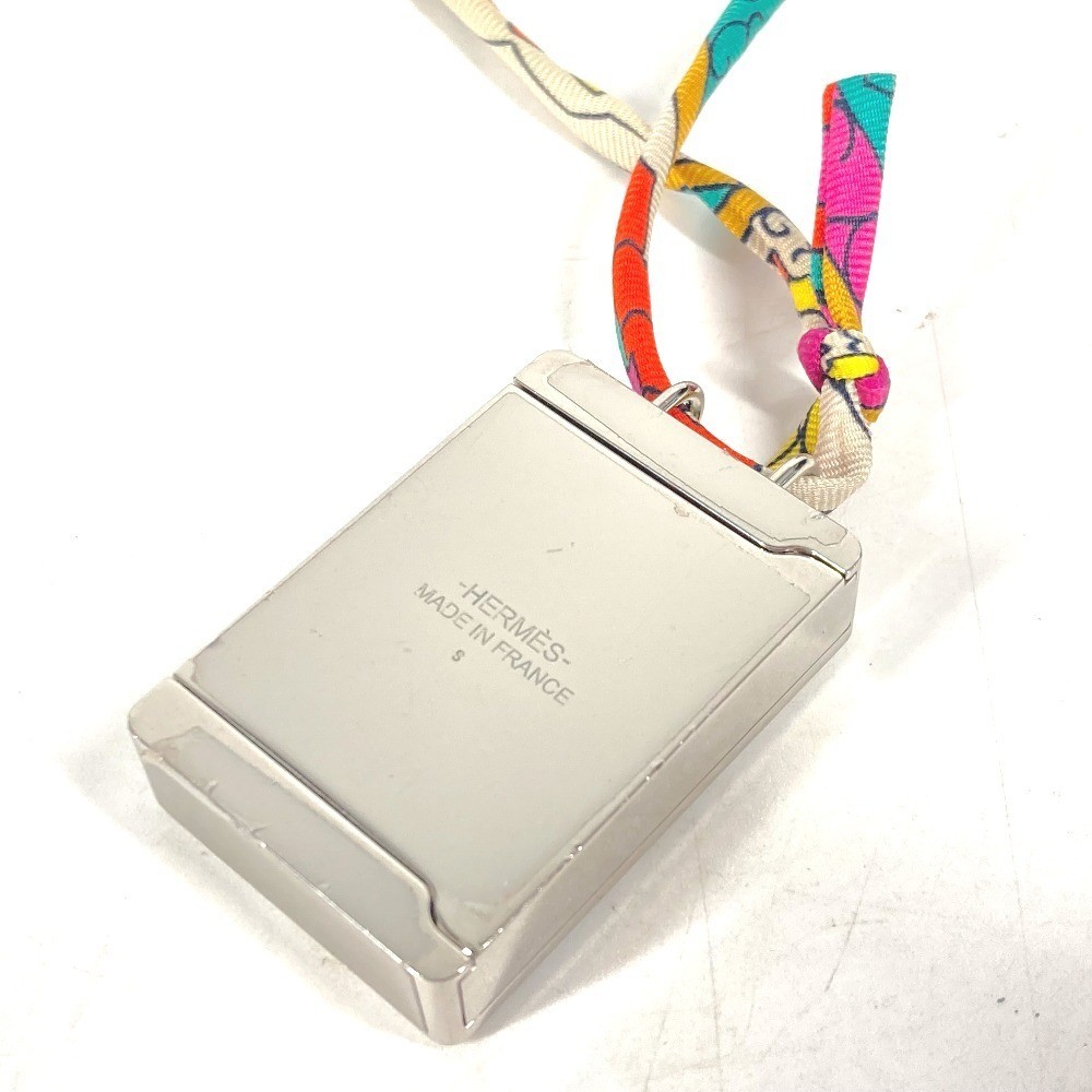 HERMES Moon Motif Pill Case Accessory Boite à Rêve Necklace Silver Women’s