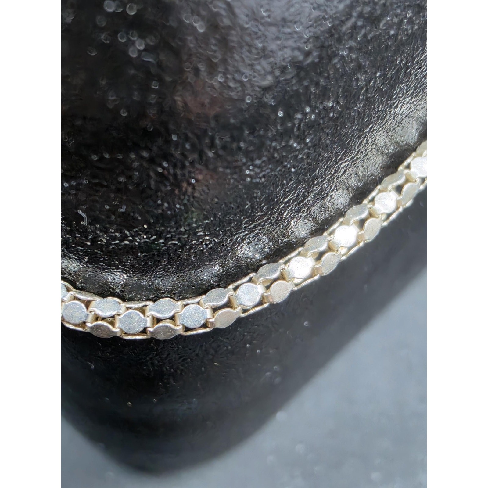 Vintage 18″ Milor Italy 925 popcorn chain