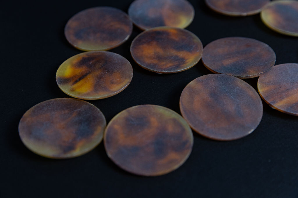 12 VINTAGE New Astrology Birth Signs of Zodiac 44.2 mm Molded Cabochons Cameo