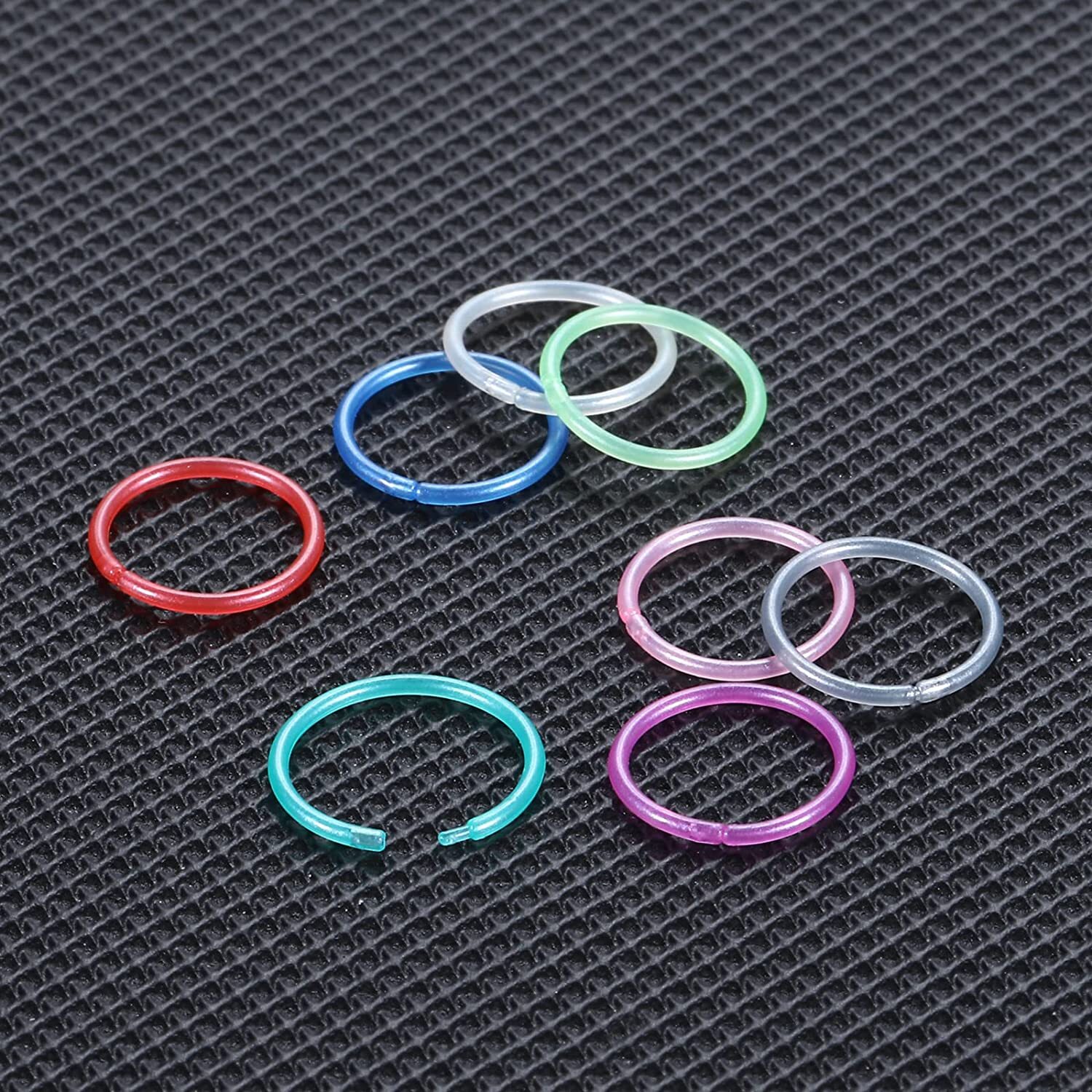 Piercing Kit Bioflex Nose Hoop Ring Lip Tongue Tragus Cartilage Studs 16G 20G