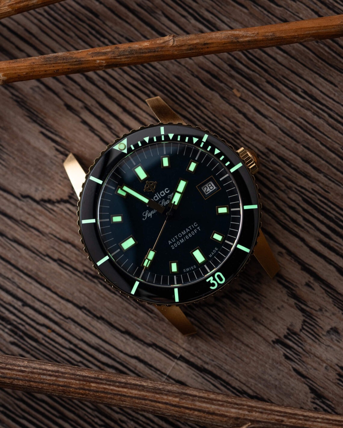 New Zodiac Super Sea Wolf Compression Diver Limited Edition ZO9308