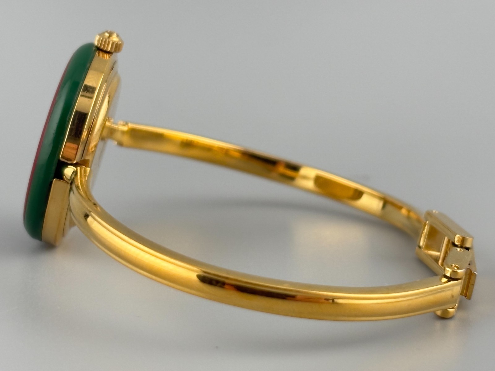 [Excellent] Vintage Gucci Change Bezel 11/12.2 Women Watch Gold White 12 Colors