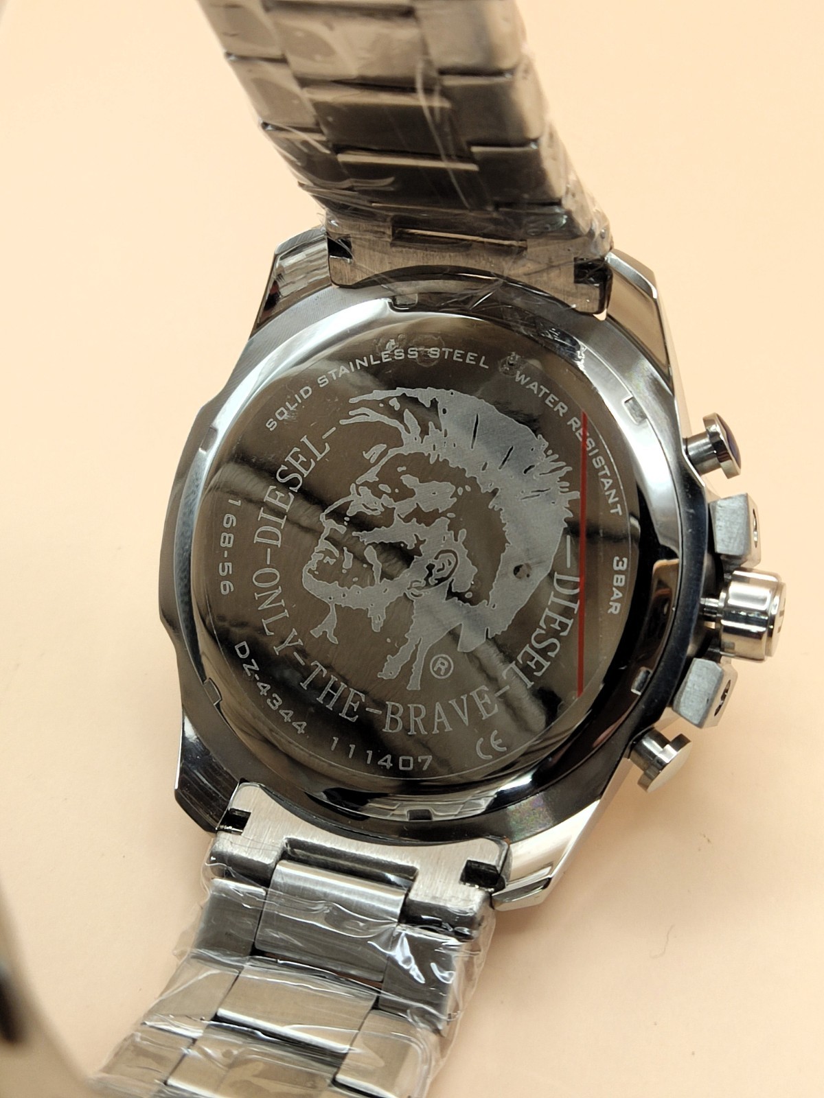 Luxury Diesel Only The Brave 10 Bar Blue Dial Refurbished Men’s Wrist Watch