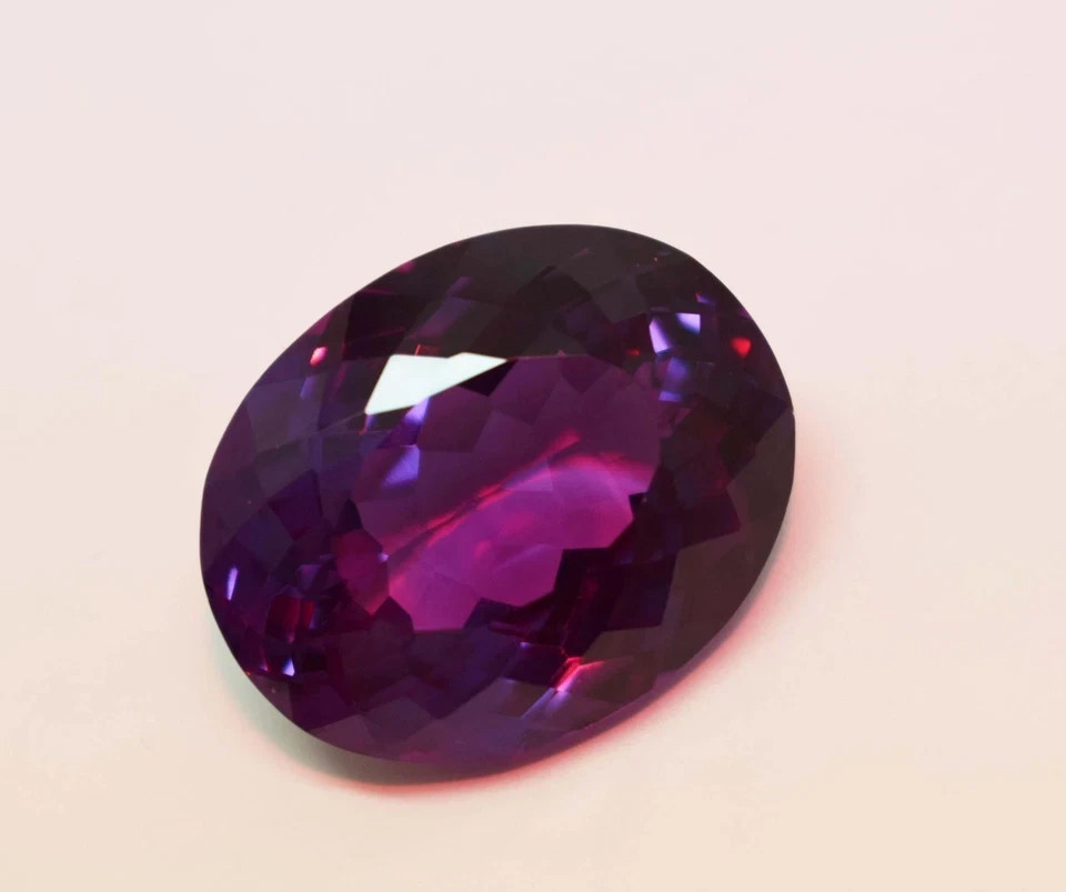 Natural Alexandrite Certified Rare Color Changing 10.7 Ct Oval Cut Gemstone