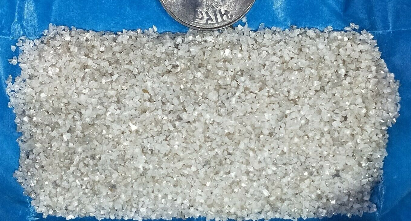 100.00 Cts RAW NATURAL WHITE REAL DIAMOND DUST POWDER ROUGH LOT FOR DIAMOND RING