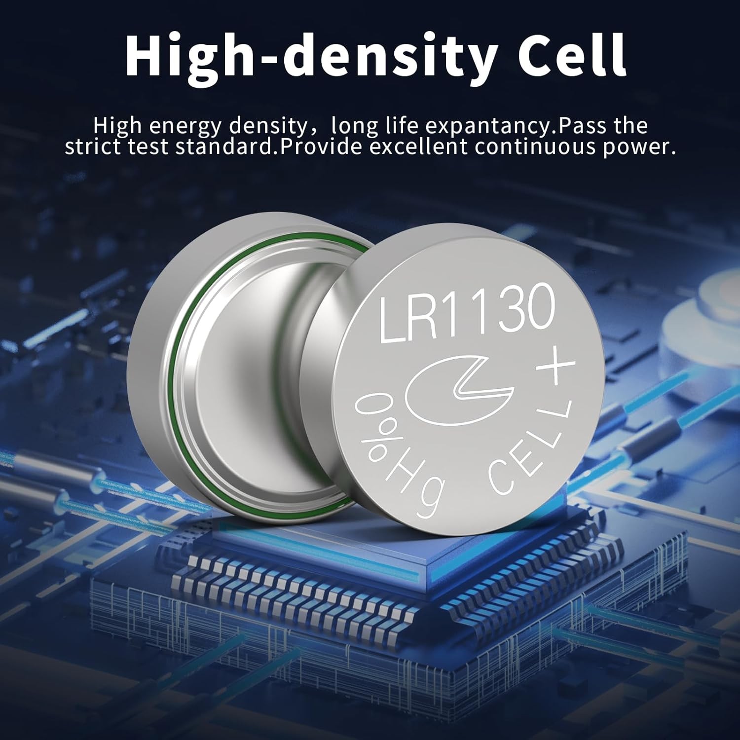 50x LR1130 AG10 LR54 389A 1.5V Alkaline Calculator, Watch Batteries Button Cell
