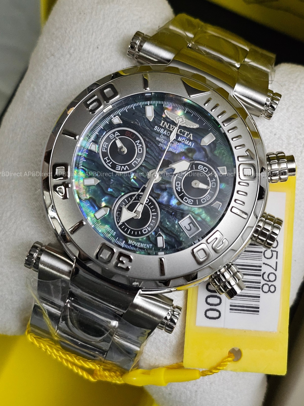 Invicta Subaqua Noma I – Swiss Z60 Limited Edition #904 Abalone Dial mens watch
