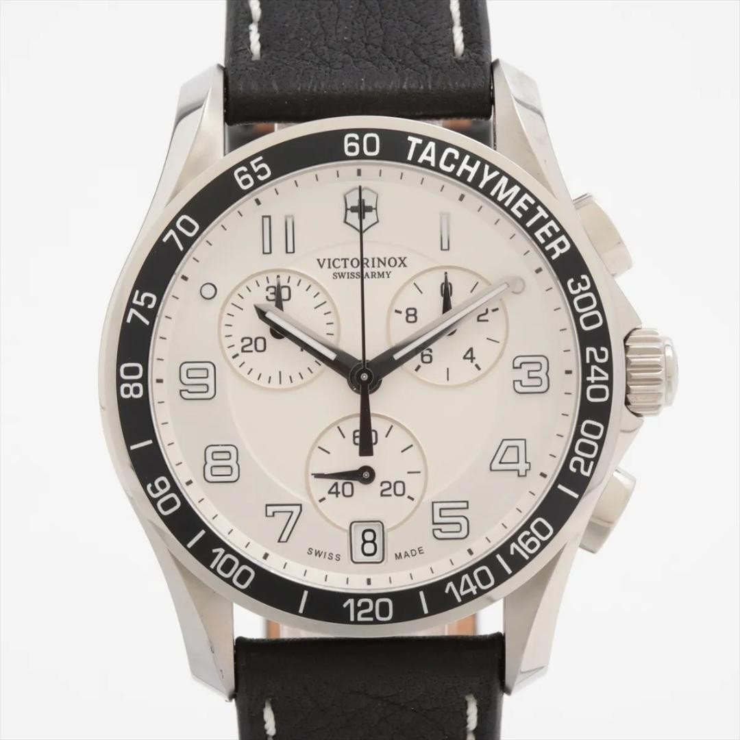 【MINT】 Victorinox 241496 Chronograph Quartz Men s Watch From JAPAN WT73