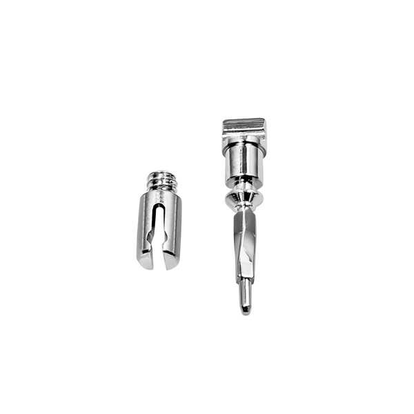 Cartier watch parts – Santos Ladies Octagonal – Male and Female Stem