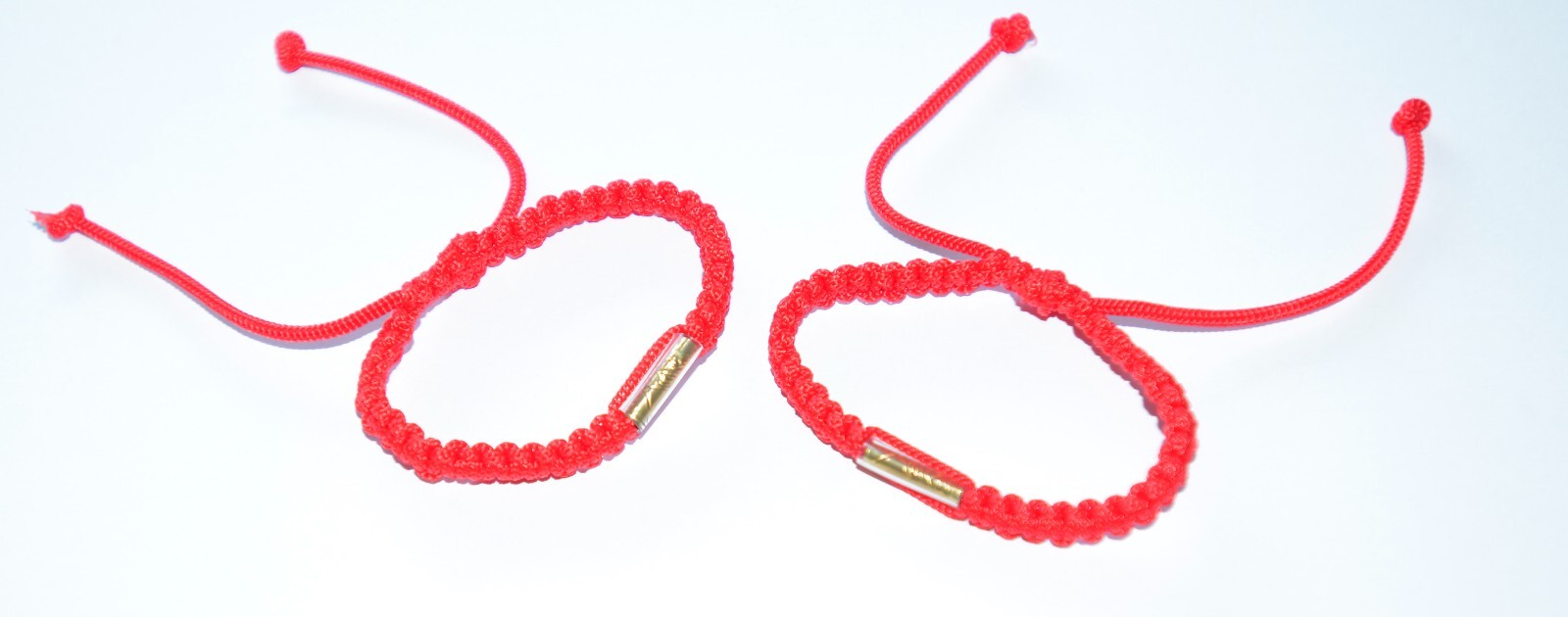Macrame Friendship Bracelet With Spiritual Buddhism Feng Shui Metal Charm