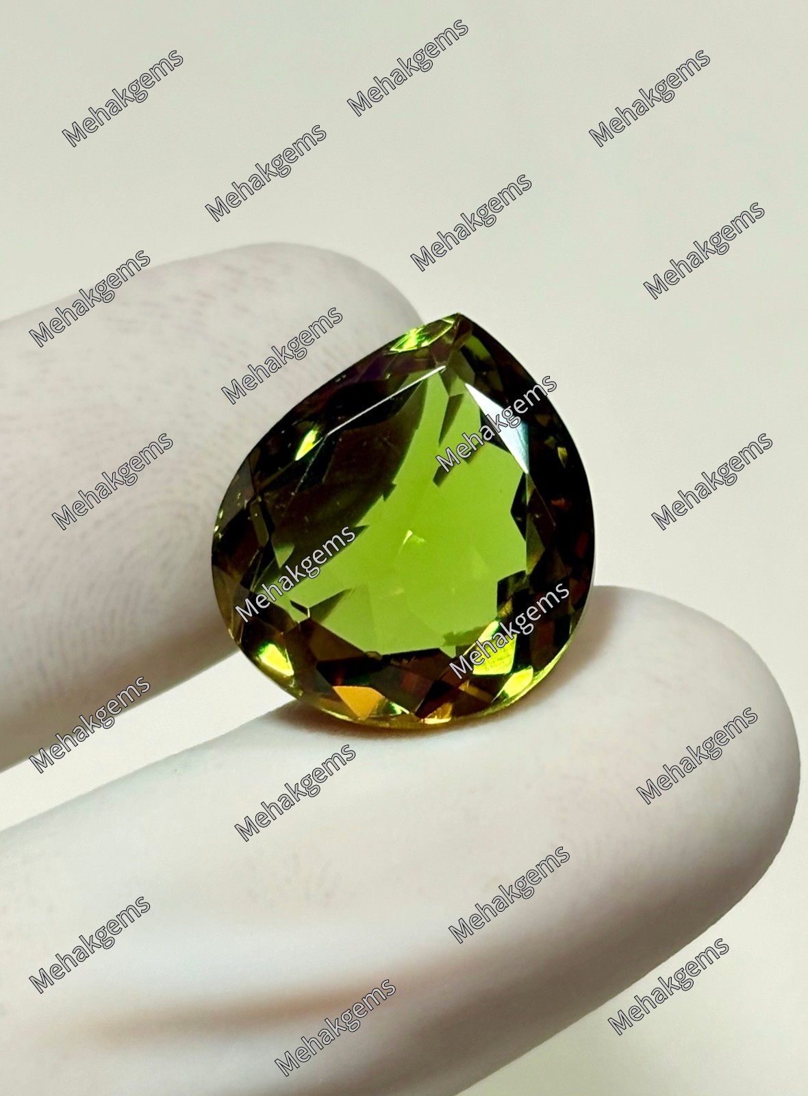 19.Ct Color Change Zultanite Pear Gemstone, Rare Turkish Diaspore, Teardrop