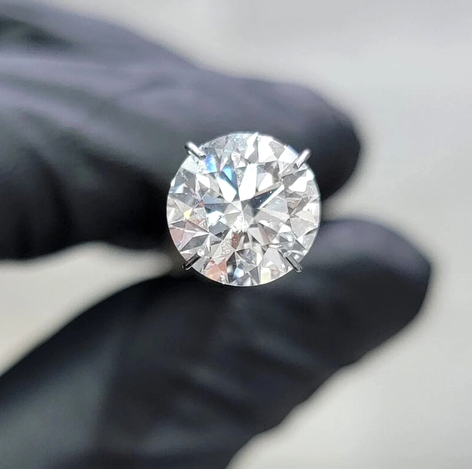 3 Carat Lab Grown Diamond Round Cut FL Clarity D Color IGL Gemstone 6MHF