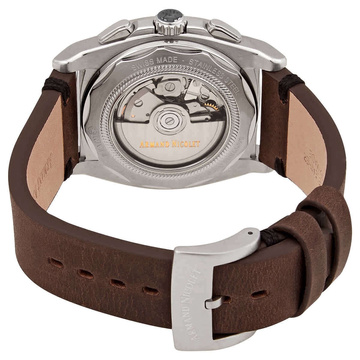 Armand Nicolet JH9 Chronograph Automatic Mens Watch A668HAA-AO-PK4140TM